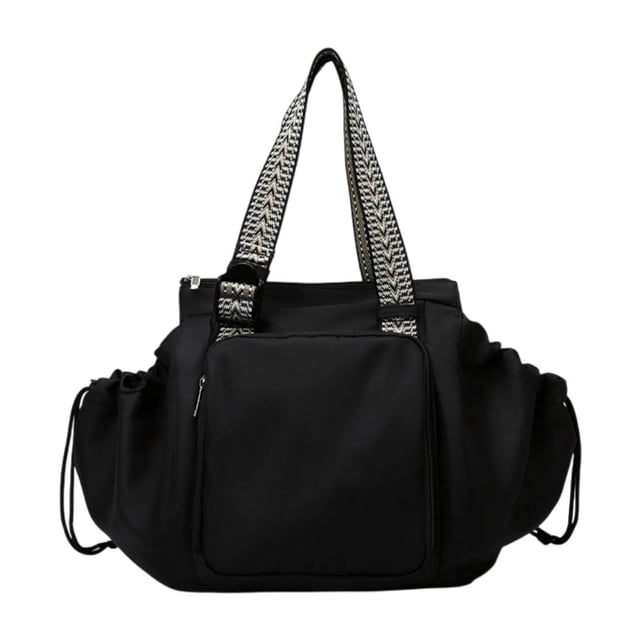 Bolsa de hombro para mujeres de mochila de mochila de mochila de mochila transformable para viajar en gimnasio Negro