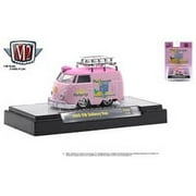 M2 Machines 2021 Fun Lines Exclusive Pink Lemonade - 1960 VW Delivery Van