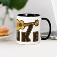 thumbnail image 4 of CafePress - Uke - 11 oz Ceramic Mug - Novelty Coffee Tea Cup, 4 of 6