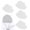 WHITE, variant on 16Pcs Shoe Patches For Holes, Self-Adhesive Shoe Heel Repair For Sneaker, Leather Shoes, High Heels - WHITE