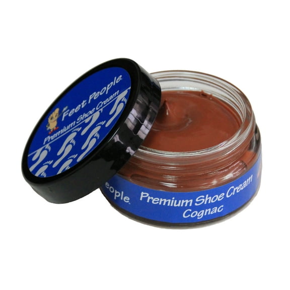 FeetPeople Premium Shoe Cream, Cognac