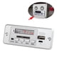 thumbnail image 4 of Módulo decodificador de audio MP3 de 5 V, reproductor de música con amplificador de potencia y USB, radio FM, placa decodificadora de MP3, color plateado, 4 of 12