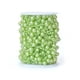 thumbnail image 1 of Moyic Cadena de cuentas de perlas de imitación, cordón enrollado, accesorios de joyería artesanal, de pastel de pelo, decoración de Artesanía Verde 30m/rollo, 1 of 6
