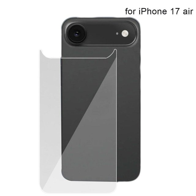 SharkTRUE High-Definition Tempered Glass Back Screen Protector For iPhone 17 Series: Scratch-Resistant, Easy Install