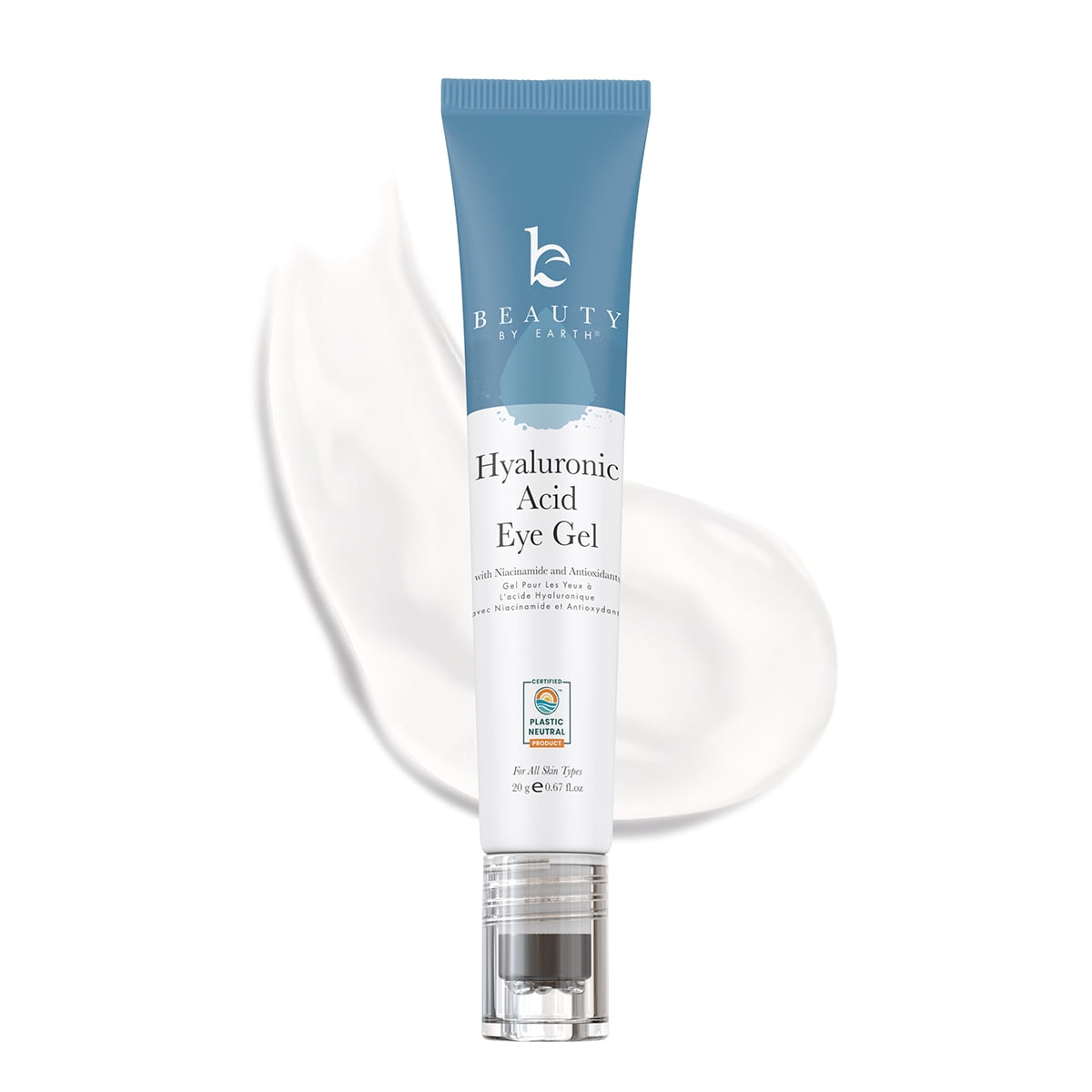 Beauty by Earth Hyaluronic Acid Eye Gel Anti Aging Wrinkles