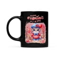 thumbnail image 2 of Happy Valentine’s Day Adorable Scottish Fold Kitten Holding Heart Balloon Mug Cat Lover Kitten Owner Gifts Coffee Tea Cup - 00030, 2 of 4