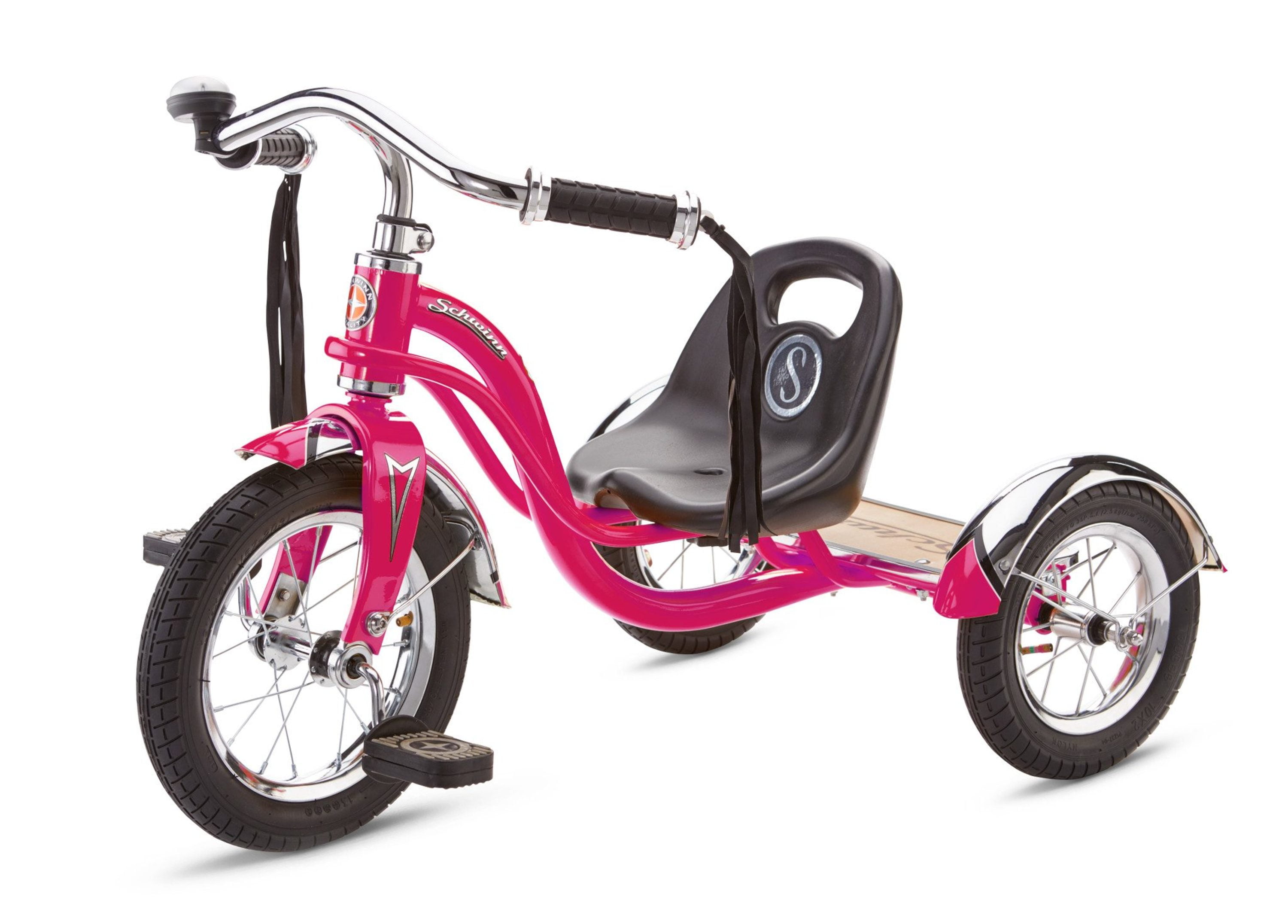 pink tricycle