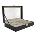 thumbnail image 4 of Watch Case,Men Jewelry Box Watch Men Jewelry Case Glasses Box Enhanced Features, 4 of 12