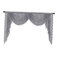 thumbnail image 3 of Ventana de cascada Venance Venance suave suave transpirable con borlas de cuentas Diseño vintage para cortinas Café de dormitorio Sala de estar 150cmx105cm, 3 of 8