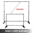 thumbnail image 4 of VEVOR 8' Banner Stand Adjustable Display Backdrop Lightweight Portable Trade Show Wall for Photography, 4 of 9