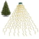 thumbnail image 1 of Luces para árbol de Navidad BOLWEO 400LED, 16 líneas, 6,6 m, blanco cálido, 1 of 7