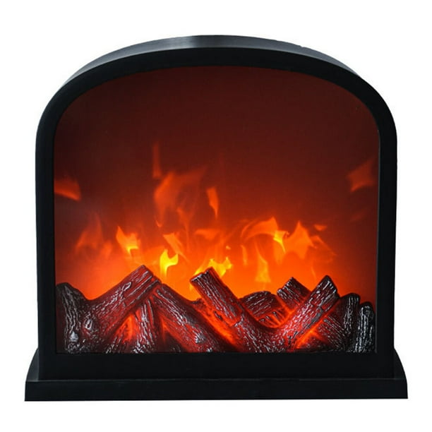 1 juego de lámpara de chimenea para dormitorio de invierno, vacaciones, fiesta, hogar, luz decorativa