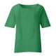 thumbnail image 4 of mfyjkho Tops Casuales Para Mujer, Blusa Holgada De Cuello Redondo De Color Liso Para Mujer, Camisa Informal De Media Manga Para El Trabajo, Túnica Tops Para Hacer Ejercicio Para Mujer Xl, 4 of 4