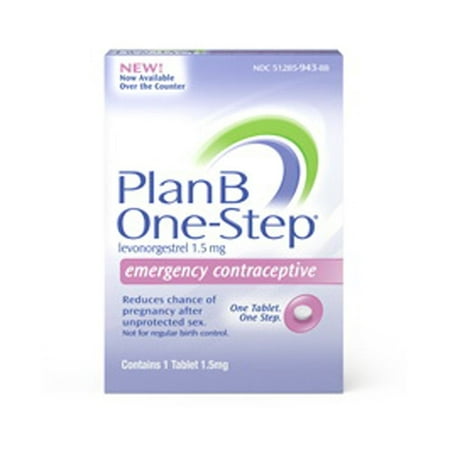 Plan B Emergency Contraceptive Tablet (Contains 1 Tablet (Best Plan B Pill Brand)