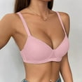 thumbnail image 4 of Bras for Women Womens Bralette Cut Underwire Demi Bralettes Full Coverage Smooth Comfortable Bra 75B, 4 of 8