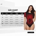 thumbnail image 3 of Goofa Spider on the Web Printed Women Rash Guard Short Sleeve,Tummy control Swimsuit Surfing Swimsuit Bathing Suit One Piece Swimsuit UPF 50-Medium, 3 of 9