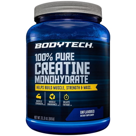 BodyTech 100% Pure Creatine Monohydrate Powder (31.9 oz)
