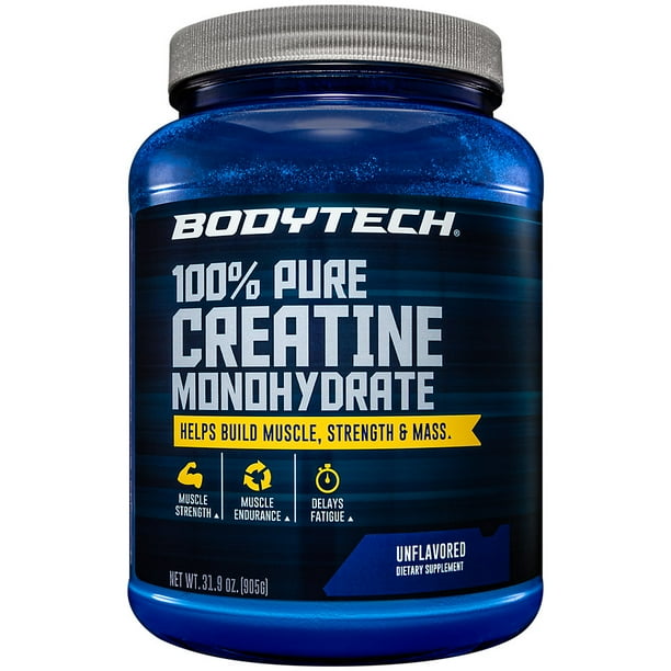 100 Pure Creatine Monohydrate Unflavored 5 GM/serving Supports Muscle