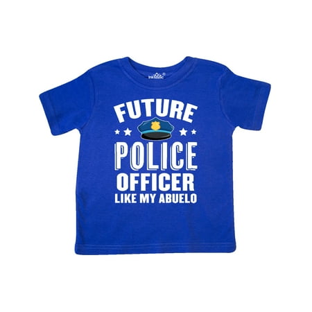 

Inktastic Future Police Officer Like My Abuelo Gift Toddler Boy or Toddler Girl T-Shirt