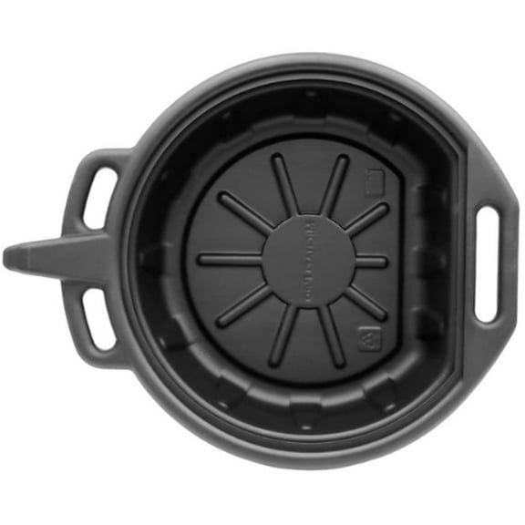 MichaelPro 16-Liter Oil Drain Pan - 4.2 Gallon with Sprout