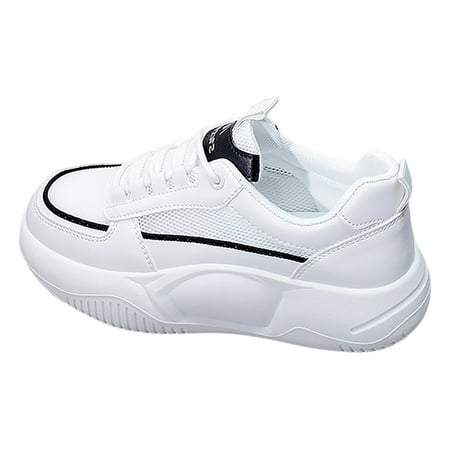 

SZXZYGS Women s Fashion Sneakers Winter 2023 Summer New Korean Edition Little White Shoes Women s Thick Sole Breathable Casual Shoes