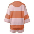 thumbnail image 3 of MAIHAN Women Vacation Outfits Summer Beach Vacation Clothes Shirt Tops Shorts Clothes Sets Elastic Waist Shorts 2pcs Clothes Set for Casual and Summer Wear, 3 of 5