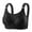 Black#88, variant on Women's Breathable Wireless Bra Solid Color Lift Support Everyday Casual Lingerie Pink 44