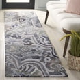 thumbnail image 2 of SAFAVIEH Marquee Marsan Geometric Runner Rug, Light Green/Beige, 2'3" x 8', 2 of 10