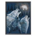 thumbnail image 2 of Cuadros Decorativos Wolf Pack Stamped Cross Stitch 3-Strand 11CT Juegos de bordado Decoración B Wdftyju embutido en tela, 2 of 9