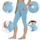 thumbnail image 2 of TaTaai Women's High Waisted Yoga Capris with Pockets Butt Lifting Solid 7/8 Length Leggings Athletic Workout Gym Fitness Non-See-Through Gift, 2 of 8
