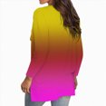 thumbnail image 5 of Towmus Women Tunic Tops Long Sleeve Fall Tops Comfy V Neck Basic Shirts Solid Color T Shirt Loose Casual Fall Blouse Basic Tees, 5 of 6