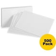 thumbnail image 2 of Oxford Printable Index Card - White - 10% - 3" x 5" - 85 lb Basis Weight - 500 / Bundle | Bundle of 5, 2 of 2