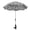 Multicolor, variant on YAHHU 14 inches / 35.5 cm Universal Baby Stroller Parasol Umbrella with 8 Ribs Adjustable Clamp and UV Protection Canopy Sun Shade and Rain Shield Shielding for Toddlers Infants Lovely Pink