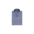 thumbnail image 1 of Kenneth Cole Mens Easy Care Button Down Dress Shirt, Blue, 17-17.5" Neck 32-33" Sleeve, 1 of 1