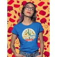 thumbnail image 2 of Cinco De Mayo Viva La Fiesta Shaped T-Shirt Women -Image by Shutterstock, Female Large, 2 of 4