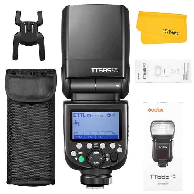 Flash Godox TT685II TT685II-C para cámaras Canon EOS