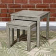 thumbnail image 4 of 2-Piece Eucalyptus Nesting Table Set, Driftwood Gray, 4 of 5