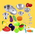 thumbnail image 3 of Mini Juguetes de cocina Sunnimix Juguetes de cocina para cocinar 25 piezas, 3 of 7