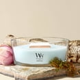 thumbnail image 2 of WoodWick Magnolia Birch Ellipse Candle, 2 of 8