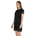 thumbnail image 3 of Inkmeso 2 Pcs Solid Sleepwear Sets For WoMen's Short Sleeve Top And Short Loungewear Set, 3 of 7