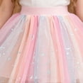thumbnail image 6 of Jalioing Girls Cute Tulle Skirts Layered Dance Dress Skirt Girls Kids Elastic Waist Ruffle Princess Skirt Dancewear, 6 of 9