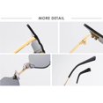thumbnail image 2 of Wings-shaped Sunglasses Fashion Irregular Sunglasses UV-400 Protection Glasses, 2 of 8
