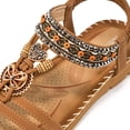 thumbnail image 6 of Ablanczoom Women Sandals Dressy Summer Sandals for Women Shoes Open Toe Rhinestone,Size 5, 6 of 8