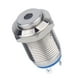 thumbnail image 5 of Orificio de montaje 19mm 12V Indicador impermeable luz de color azul LED Lámpara de señal Resaltado ~ Pie de soldadura plana Yotijar  Luz piloto de metal de 12 V, 5 of 6