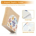 thumbnail image 5 of Yayeee Napkin Holder for Table Kitchen Paper Tissue Organization, Blue Retro Flower, 5 of 8