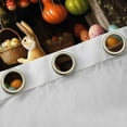 thumbnail image 4 of Manfei Kawaii Cartoon Rabbit Blackout Curtains Set of 2 (52x84 Each) for Kid, Happy Easter Window Curtains, Retro Western Festival Curtains and Drapes, Curtains and Drapes Home Decor, 4 of 6