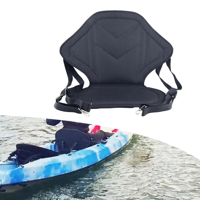 Asiento de barco para Kayak, asiento de barco de pesca, silla blanqueadora Universal portátil, asiento de canoa desmontable, cojín para Kayak para