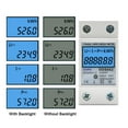 thumbnail image 2 of Single Phase Lcd Digital Energy Meter Voltage Current Power Consumption Counter Dds662, 2 of 8