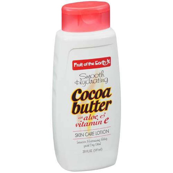 Fruit of the Earth Smooth Hydrating Cocoa Butter Lotion 20 oz.