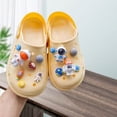thumbnail image 1 of Agujero zapatos accesorios zapatos flor polvo cerdo zapato hebilla punto, 1 of 3